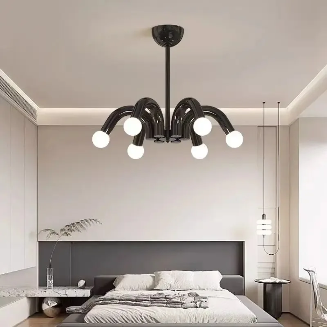 Lampa LED | Lampa sufitowa o konstrukcji sześcioramiennej