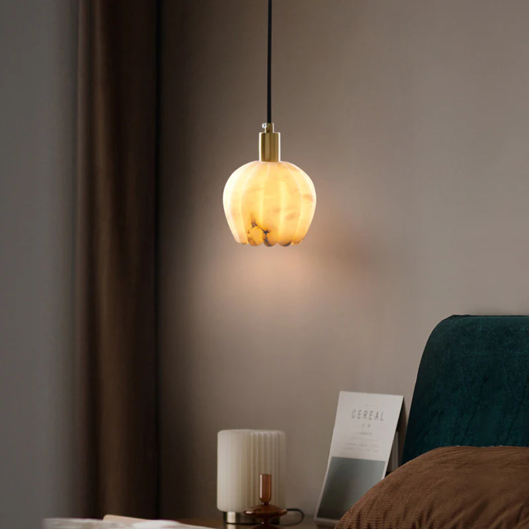 Alba | Lampa wisząca alabastrowa