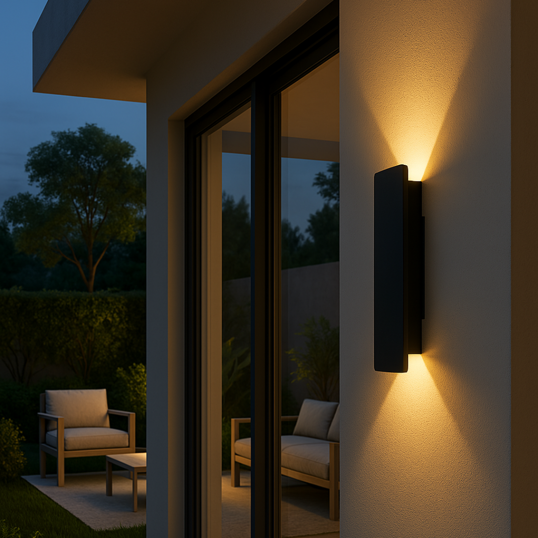 Streamline zewnętrzna lampa ścienna LED – Wodoodporna IP65 – Dostępna w 4 rozmiarach