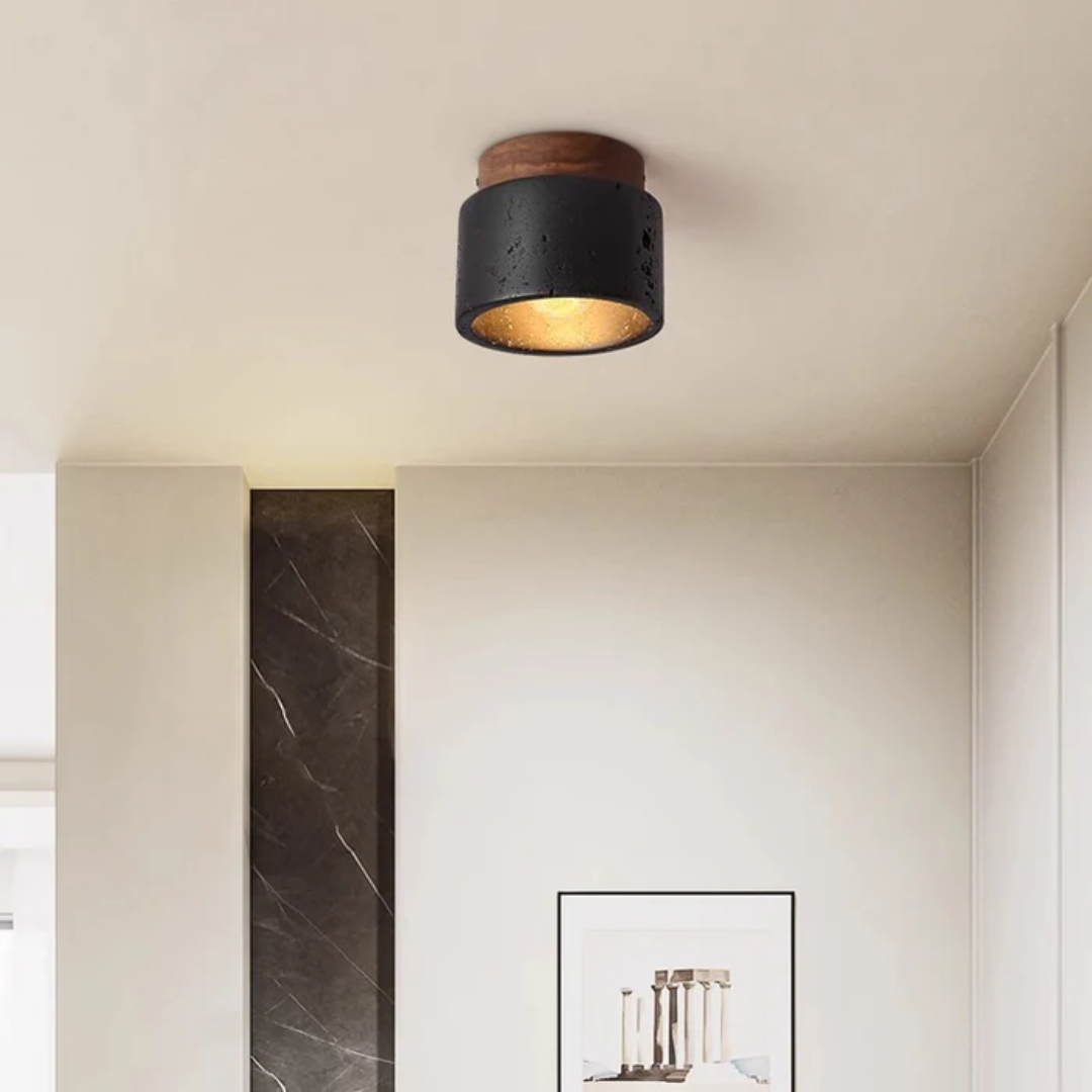 Auri | Lampa sufitowa o wyglądzie kamienia
