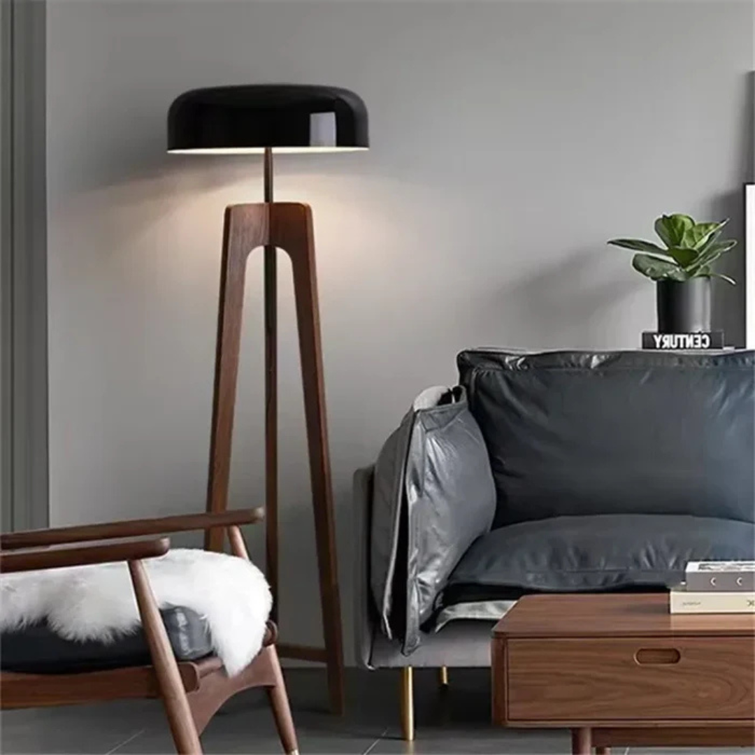 Norvella | Lampa podłogowa w skandynawskim stylu trójnożnym