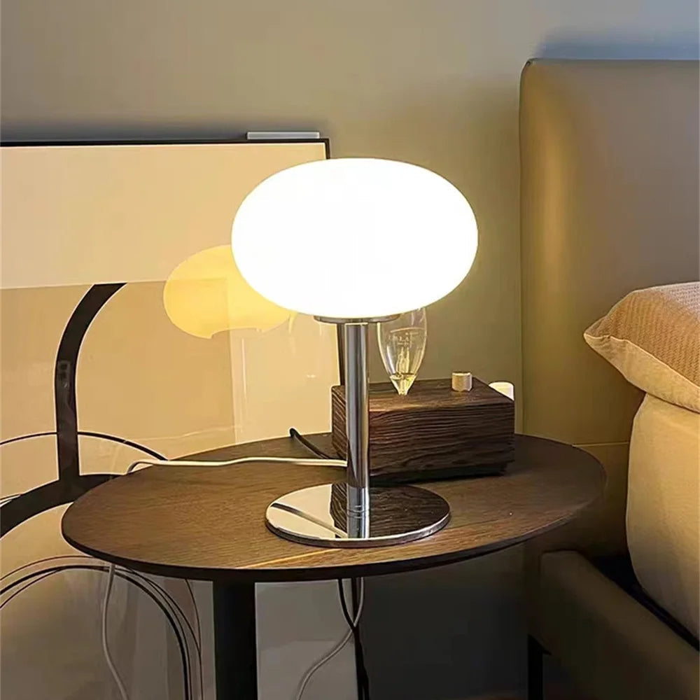Lollipop Bauhaus Lampa Stołowa | Stylowa i Bezprzewodowa Ikona