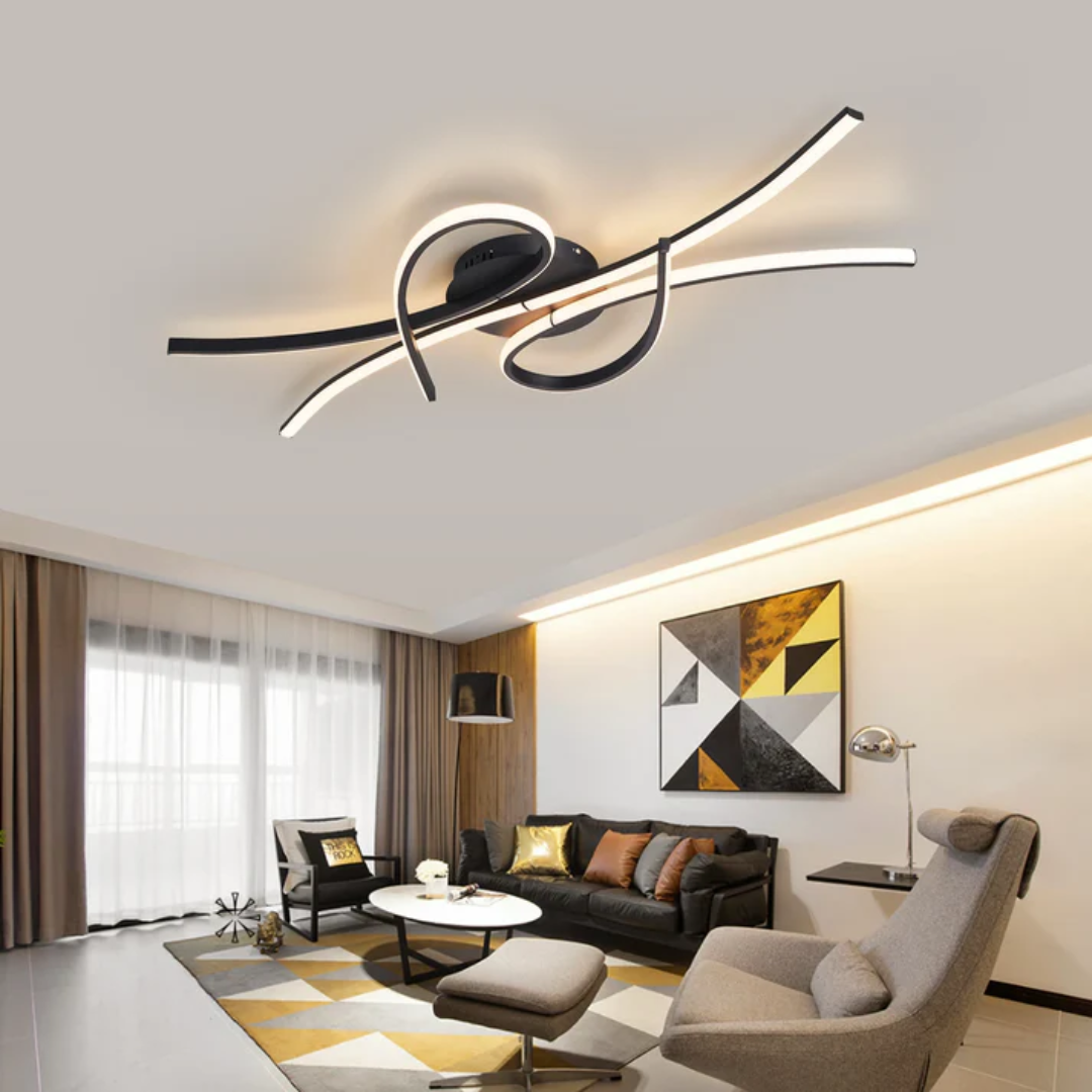 Inteligentne oświetlenie LED | Lampa sufitowa do salonu
