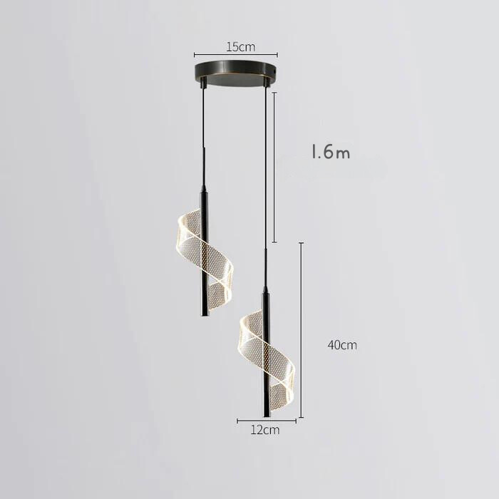 Spira | Lampa wisząca w spiralnym designie