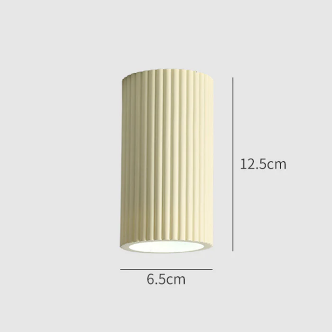 Nira | Minimalistyczna lampa sufitowa z żywicy