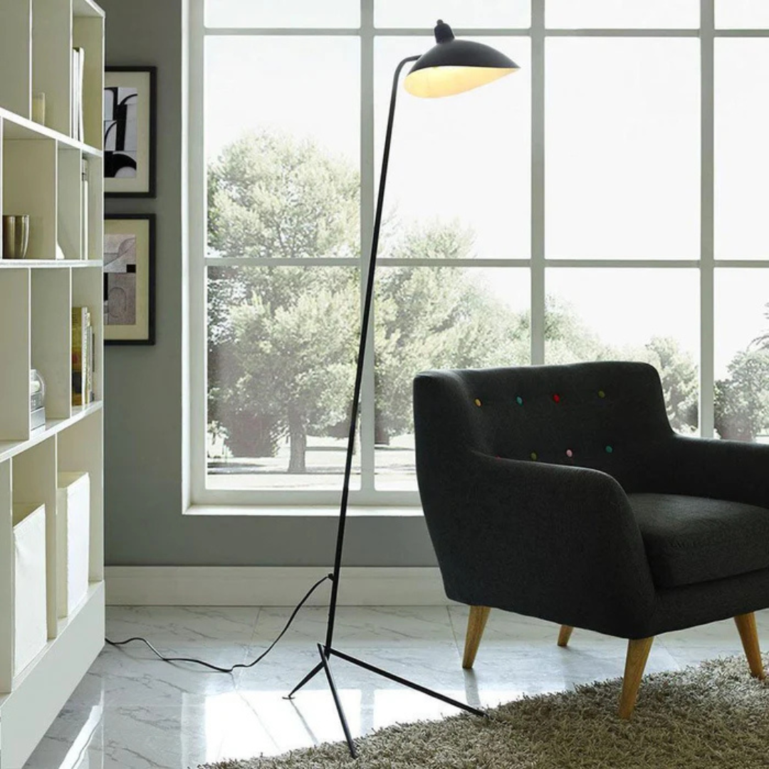 Stylowa lampa podłogowa LED | Lampa stojąca do domu