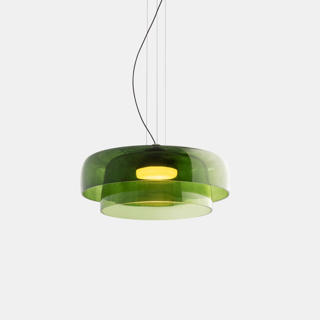 Aureon | Lampa wisząca z barwionego szkła