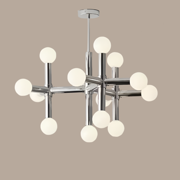 Glasstro |  Lampa sufitowa z kulistym kloszem