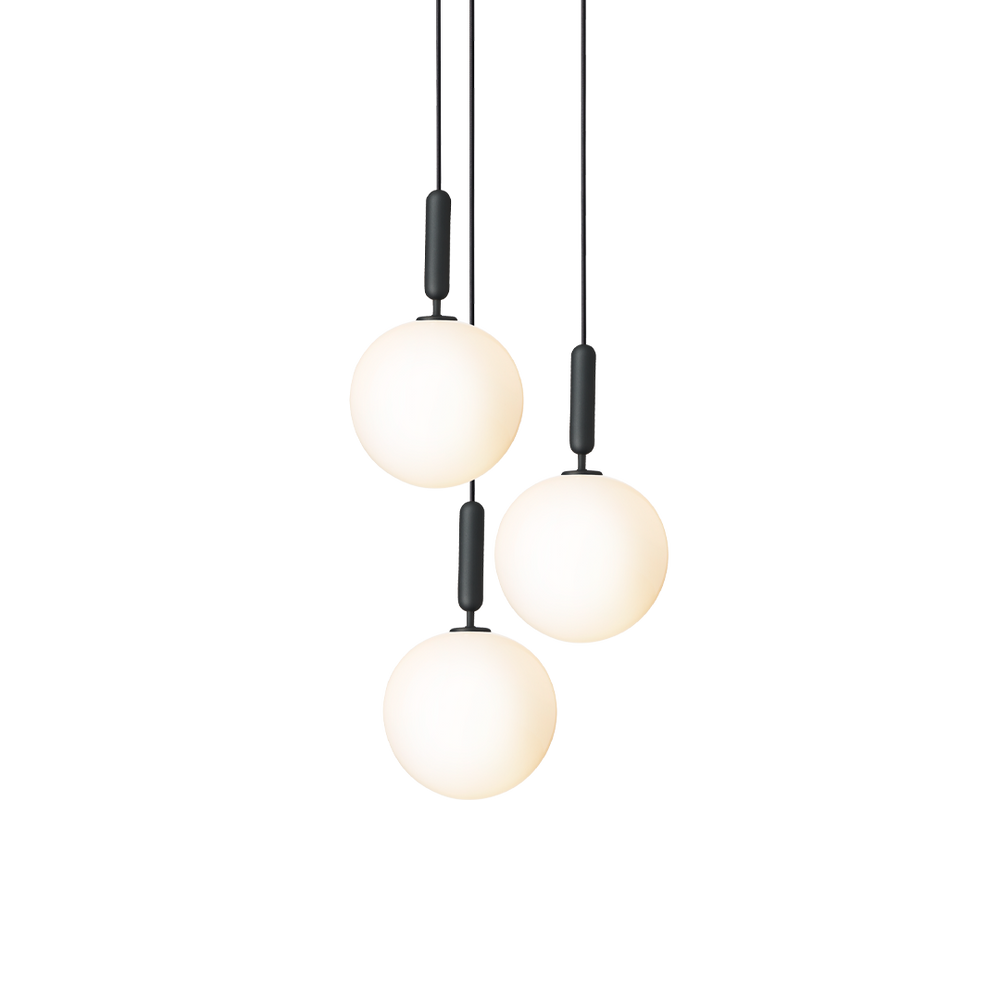 Lora | Nowoczesna szklana lampa wisząca o kulistym kształcie