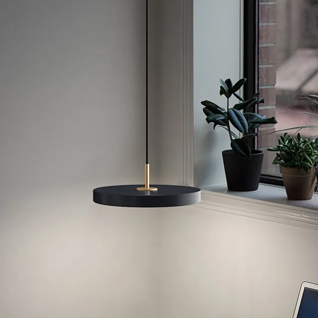 Okrągła Lampa Wisząca | Światło do Salonu
