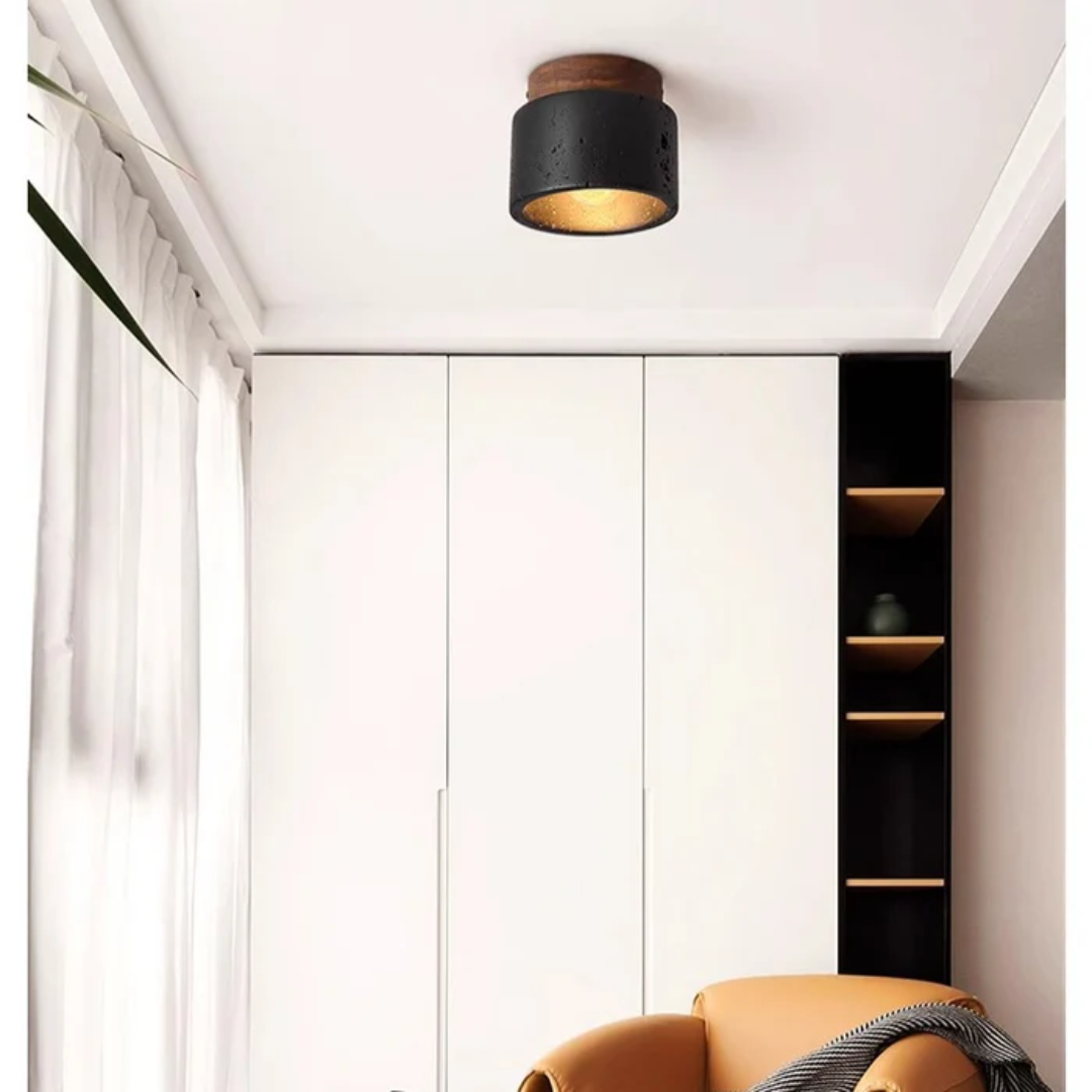 Auri | Lampa sufitowa o wyglądzie kamienia