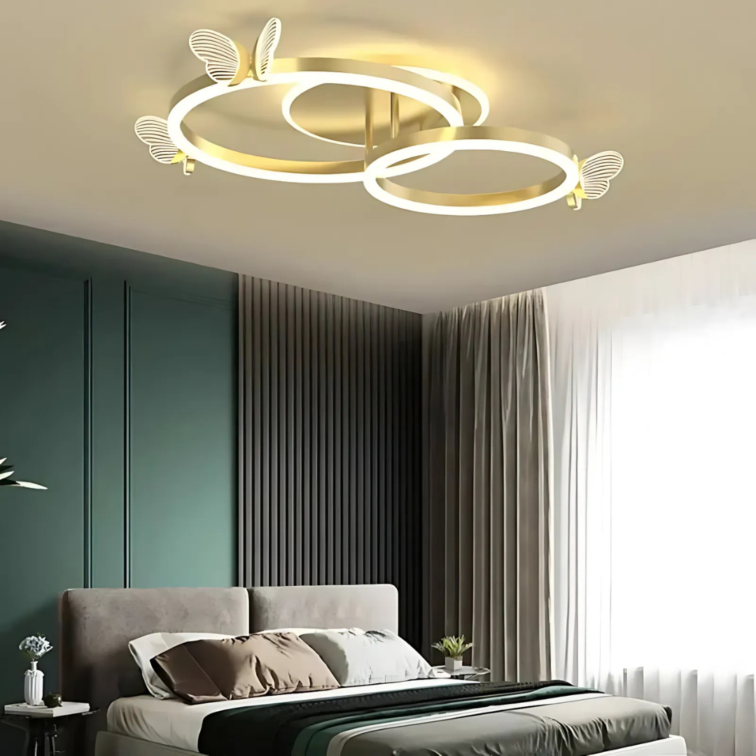 Lampa LED | Plafon w Motywie Motyla