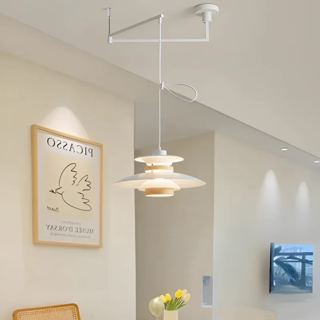Designerska lampa wisząca | Nowoczesna lampa LED do stołów jadalnych