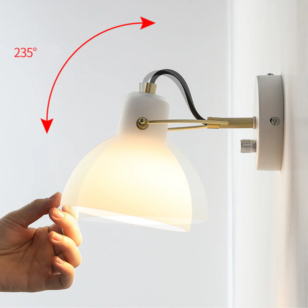 Nero | Stylowa lampa ścienna do wnętrz