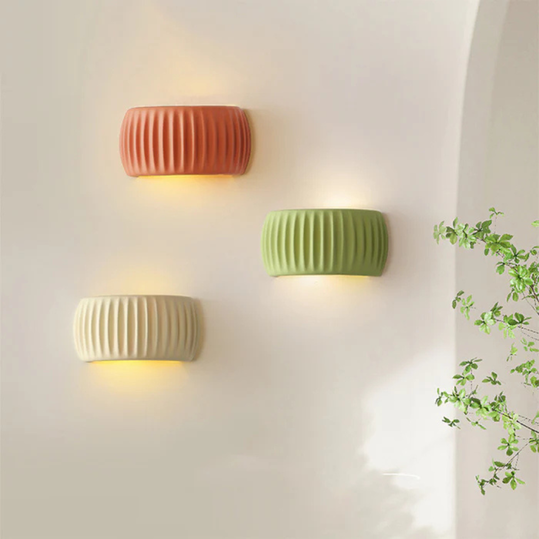 Aurea | Nowoczesna lampa ścienna z żywicy