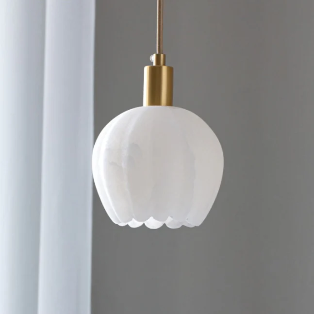 Alba | Lampa wisząca alabastrowa