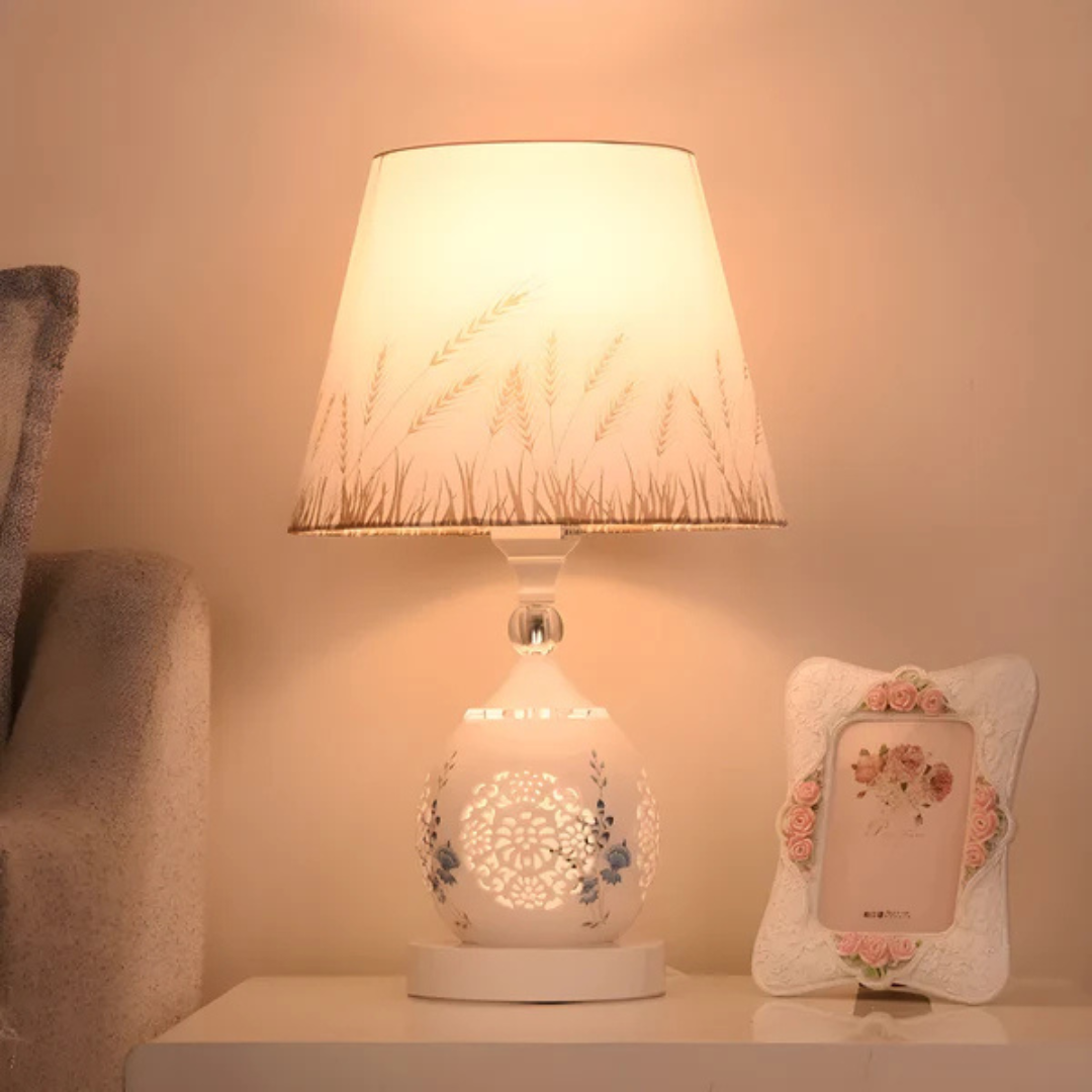 Lampa stołowa LED | Crystal Glow do wnętrz