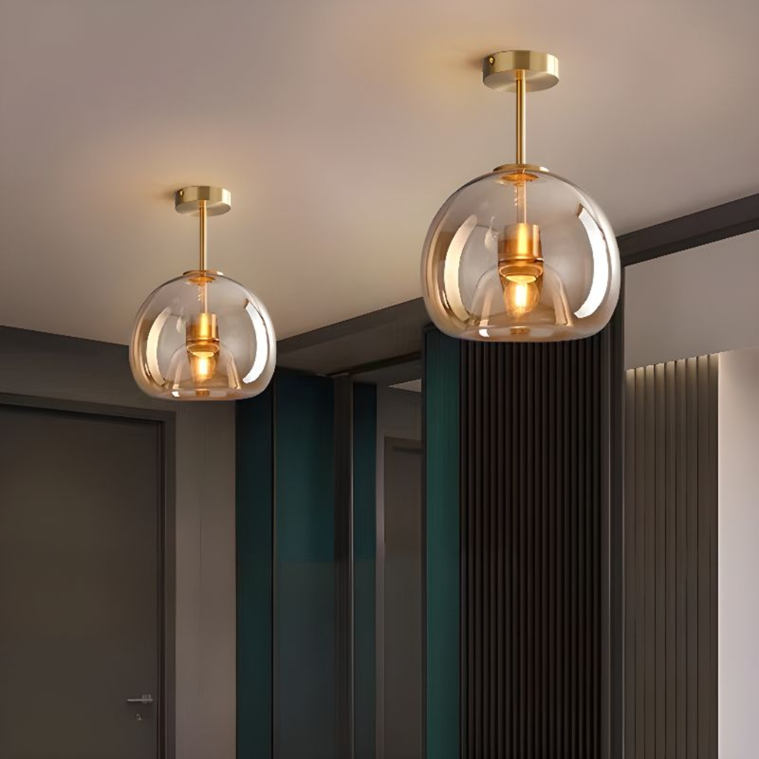 Geometryczny LED | Plafon do Salonu