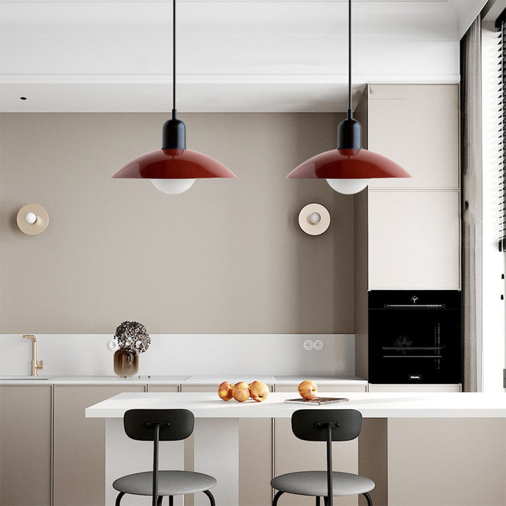 Lampa wisząca Macaron | Kolorowy szklany klosz w nowoczesnym stylu