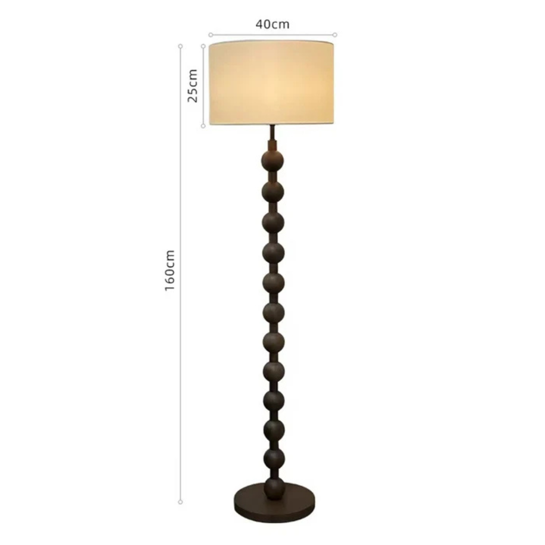 Arbor | Lampa podłogowa Drewniana lampa podłogowa do harmonijnego wystroju wnętrz
