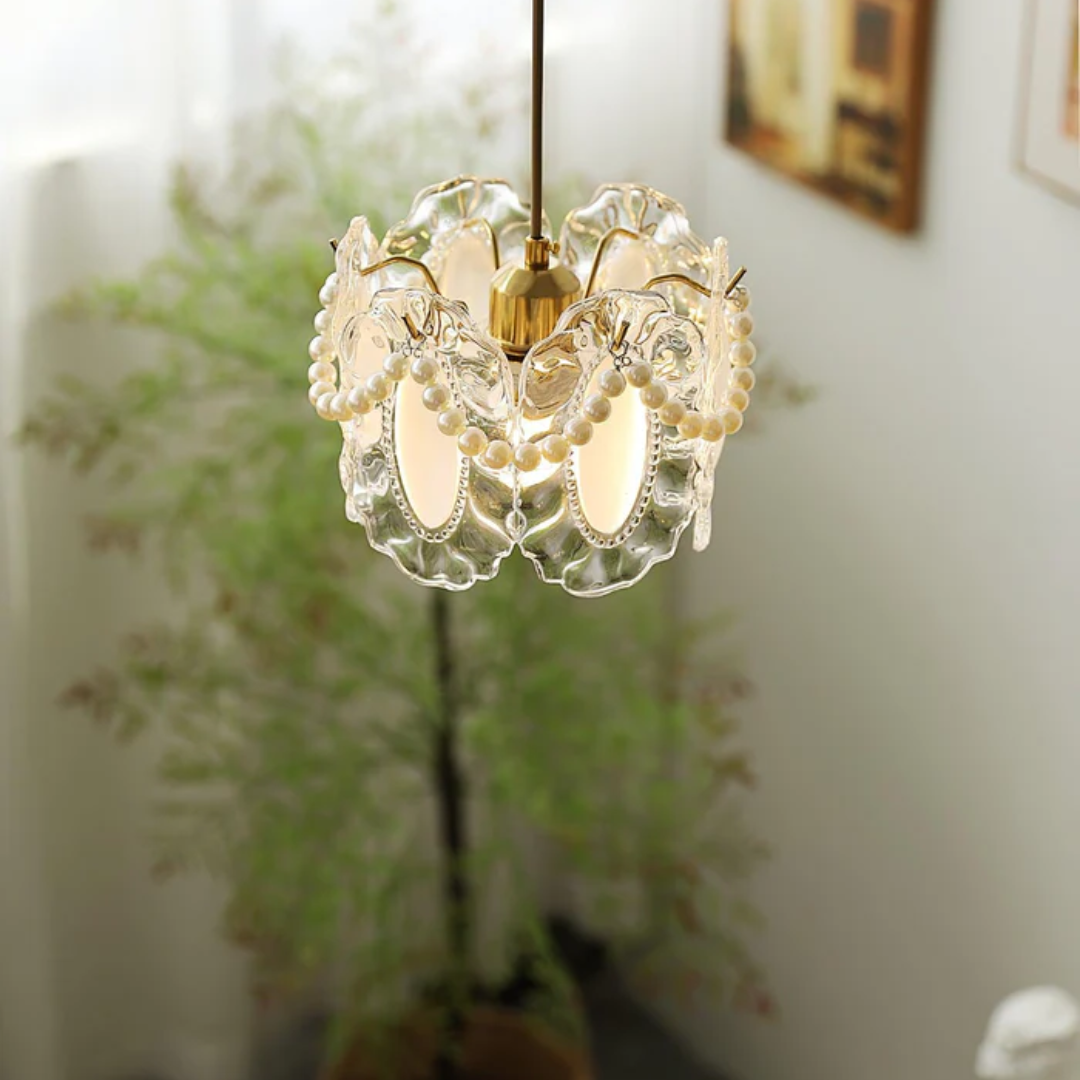 Nayla | Lampa wisząca LED w kształcie kwiatu