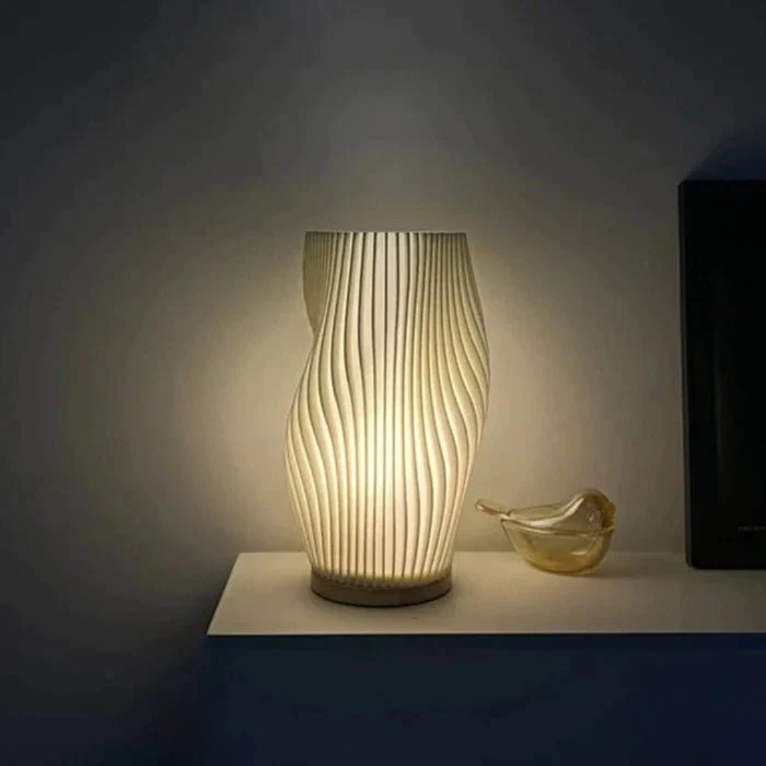 Lyra | Lampa stołowa LED o kształcie fali