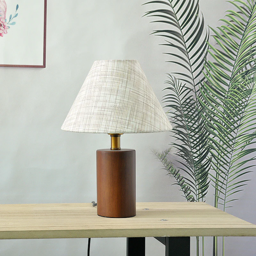 Mina | Lampa stołowa retro w stylu koreańskim