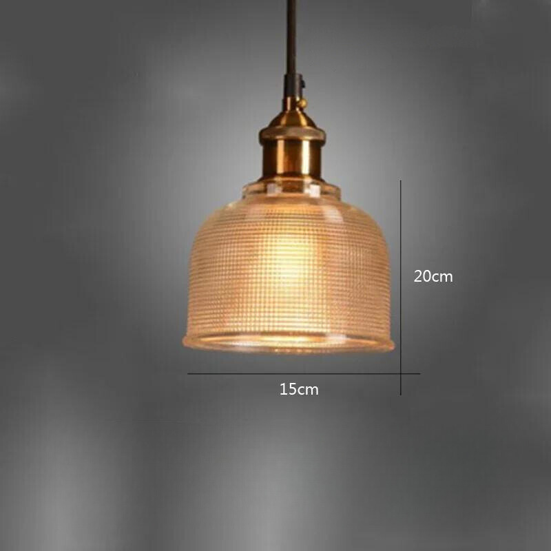 Ambera | Lampa wisząca o strukturze szklanej
