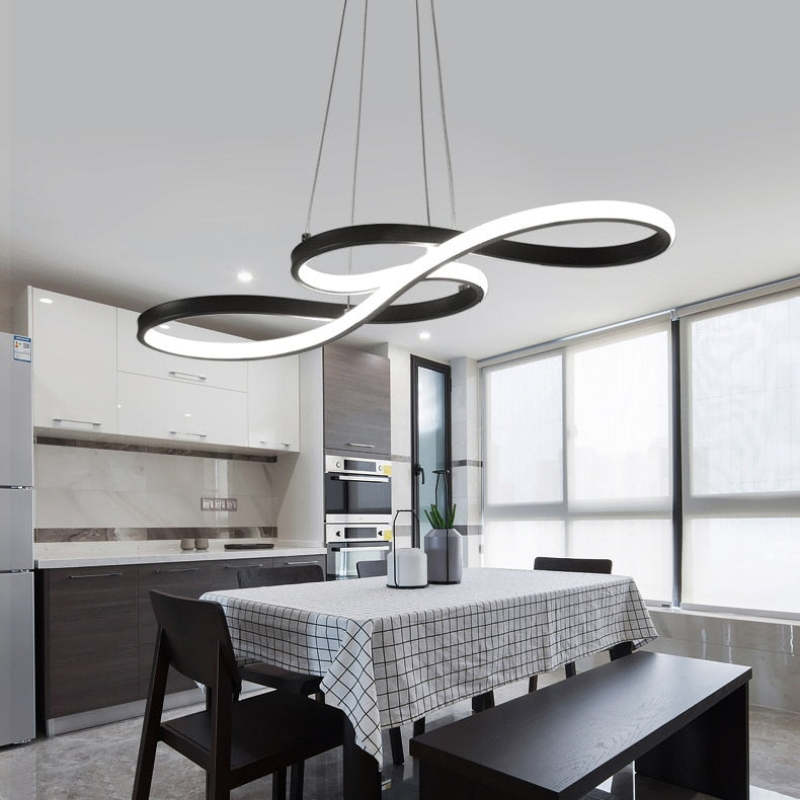 Infinora | LED Pendelleuchte im Wellen-Design