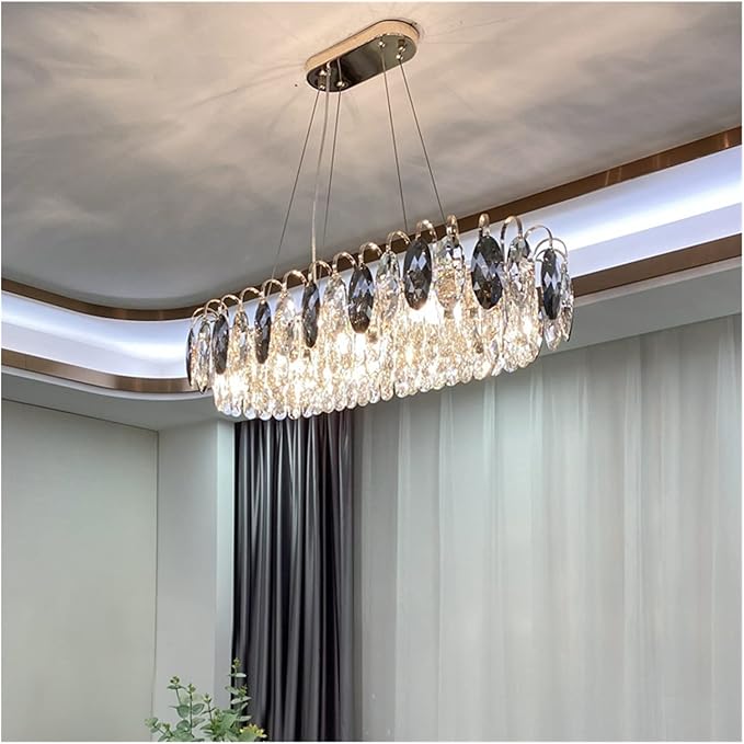 Celvoria | luksusowa lampa wisząca z kryształowymi kroplami