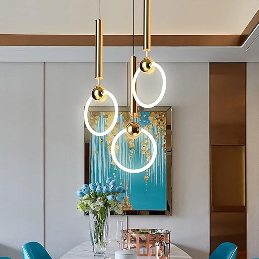 Oryna | Lampa wisząca w kształcie pierścienia LED