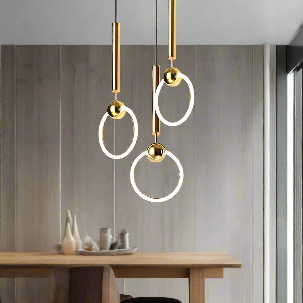 Oryna | Lampa wisząca w kształcie pierścienia LED