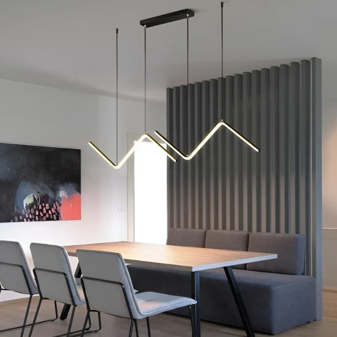Lampa wisząca LED | Trójkątna lampa do domu