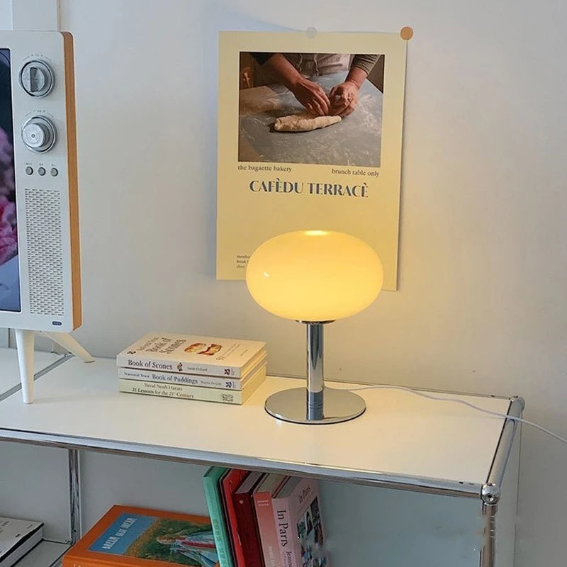 Lollipop Bauhaus Lampa Stołowa | Stylowa i Bezprzewodowa Ikona