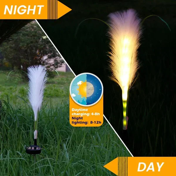 Rattanowa Solarna Lampa | Dekoracyjne Oświetlenie Ogrodowe