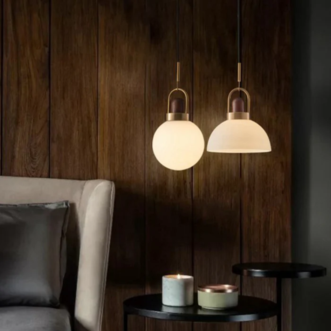 Lumora | Lampa wisząca w kształcie szklanej kuli