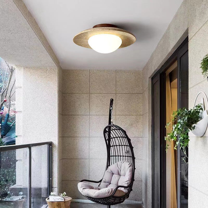 Marvello – lampa sufitowa imitująca kamień