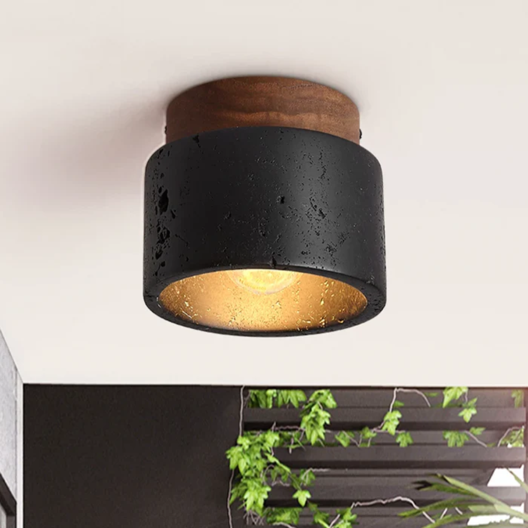 Auri | Lampa sufitowa o wyglądzie kamienia