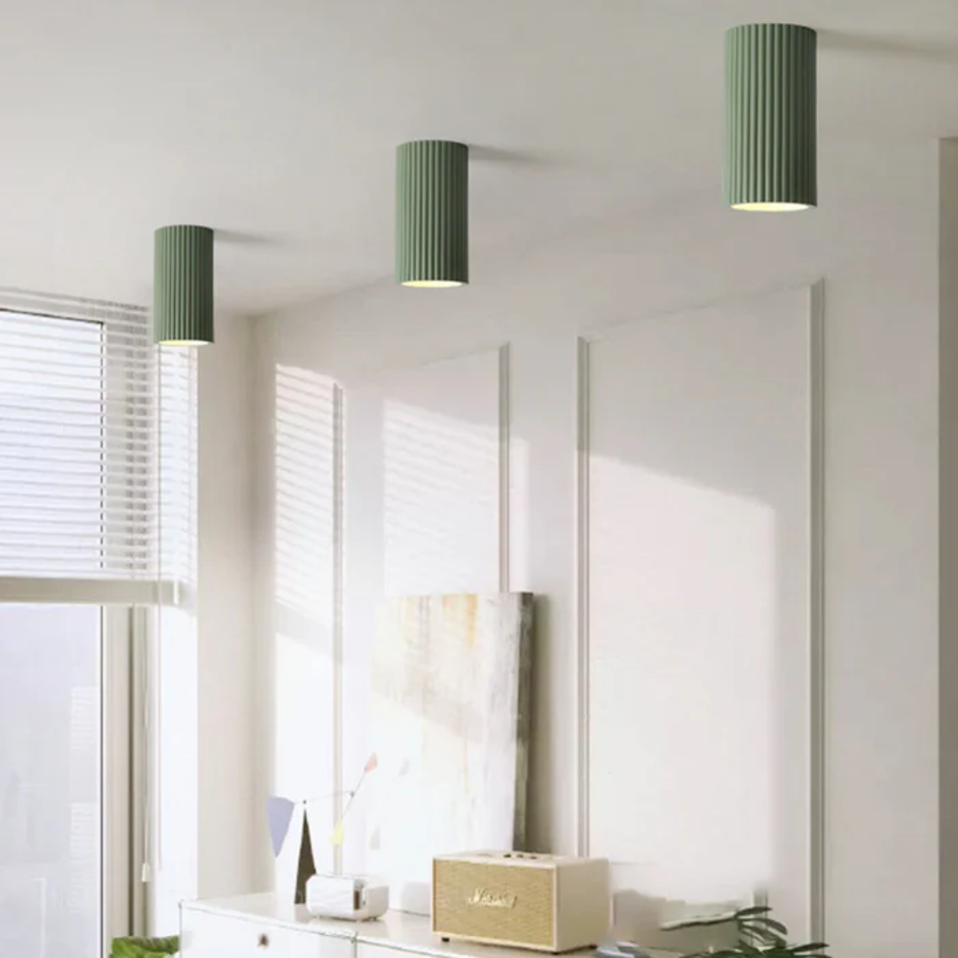Nira | Minimalistyczna lampa sufitowa z żywicy