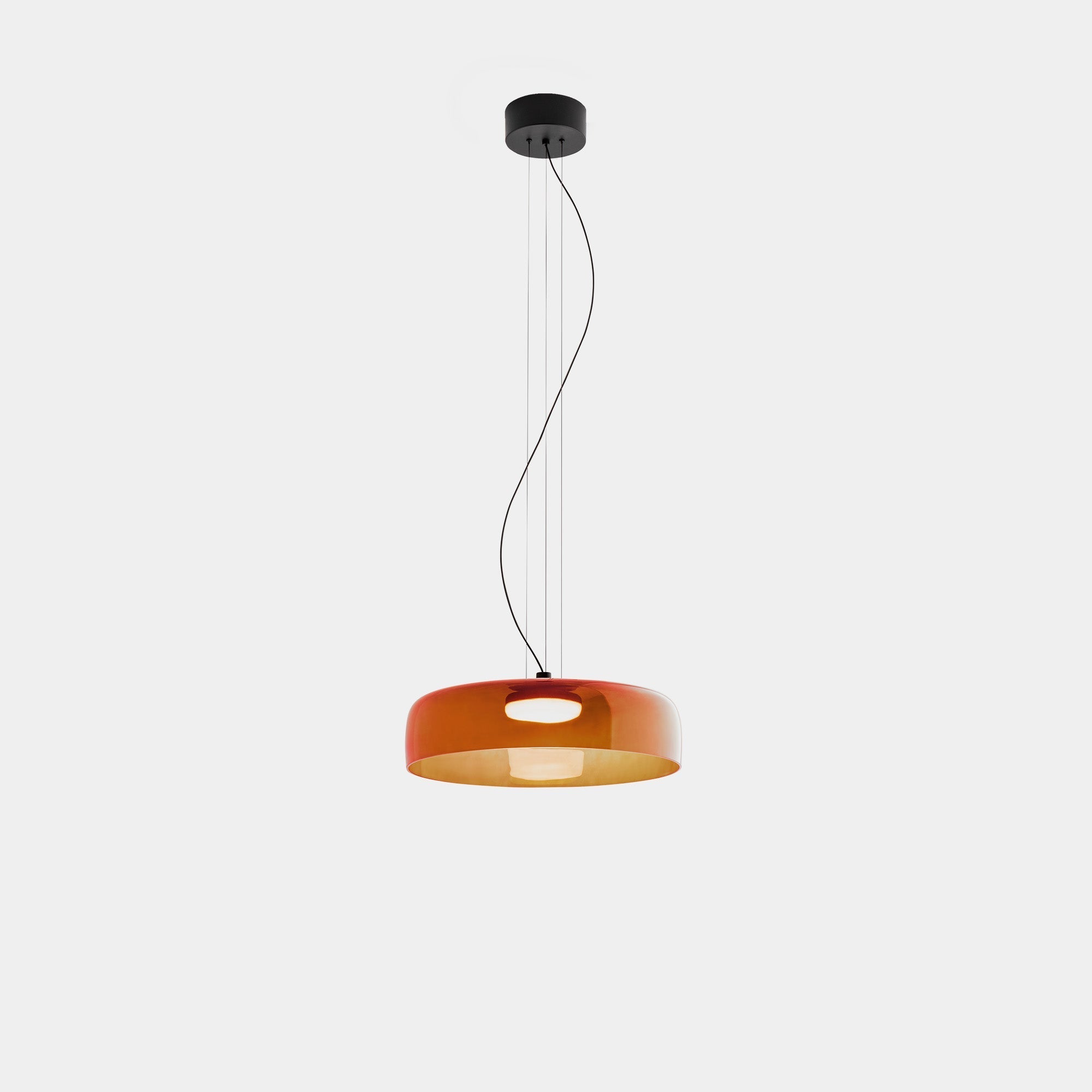 Aureon | Lampa wisząca z barwionego szkła