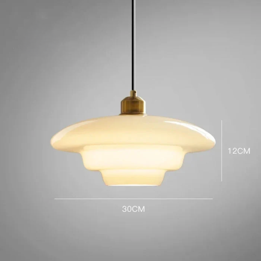 Lampa wisząca szklana | Lampa sufitowa do kuchni i salonu