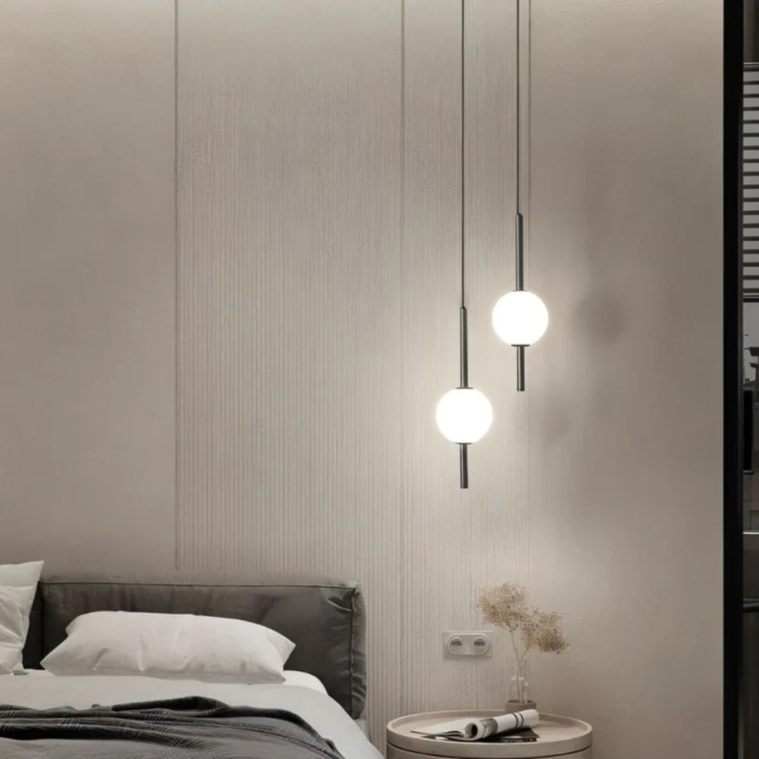 Sphaira | Lampa wisząca z kulistym kloszem Modern
