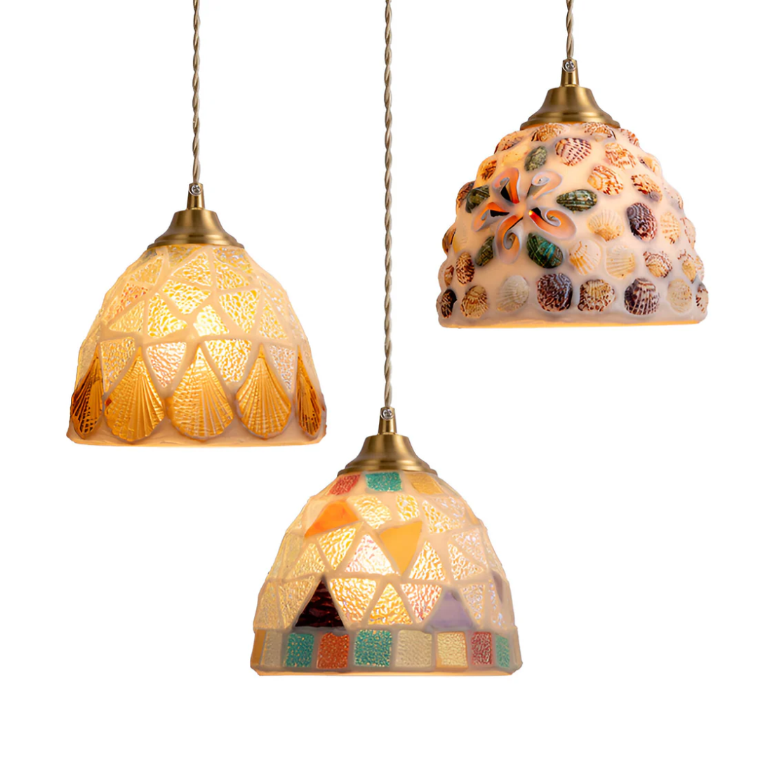 Vetrina | Artystyczna mozaikowa lampa wisząca