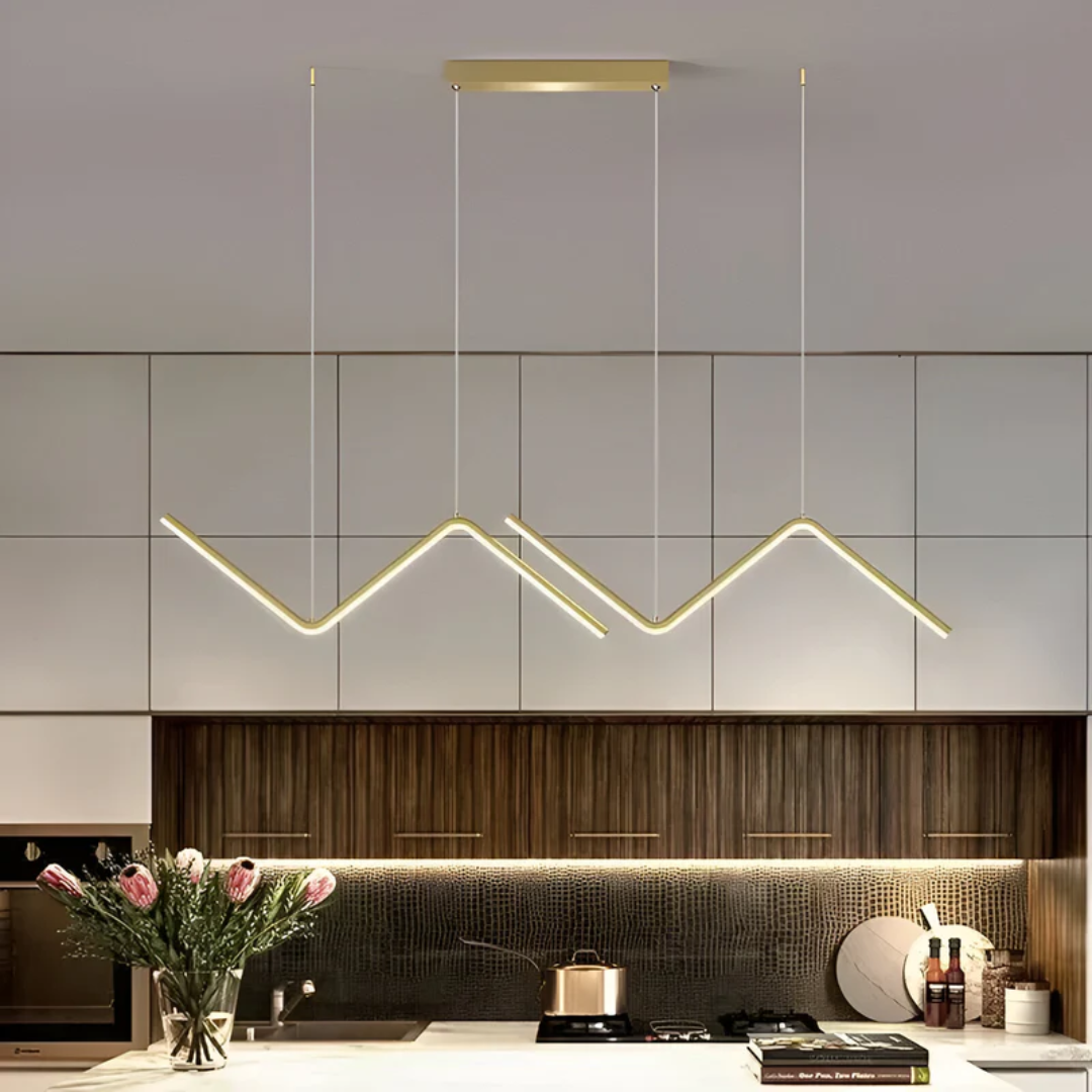 Lampa wisząca LED | Trójkątna lampa do domu