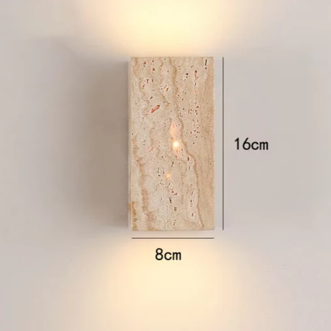 Prostokątna lampa ścienna LED | Kinkiet wewnętrzny