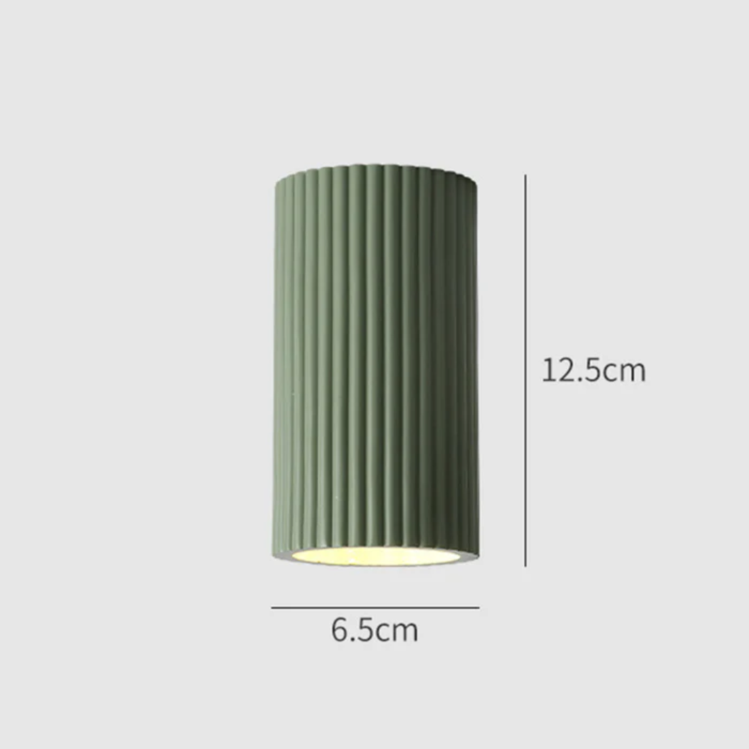 Nira | Minimalistyczna lampa sufitowa z żywicy