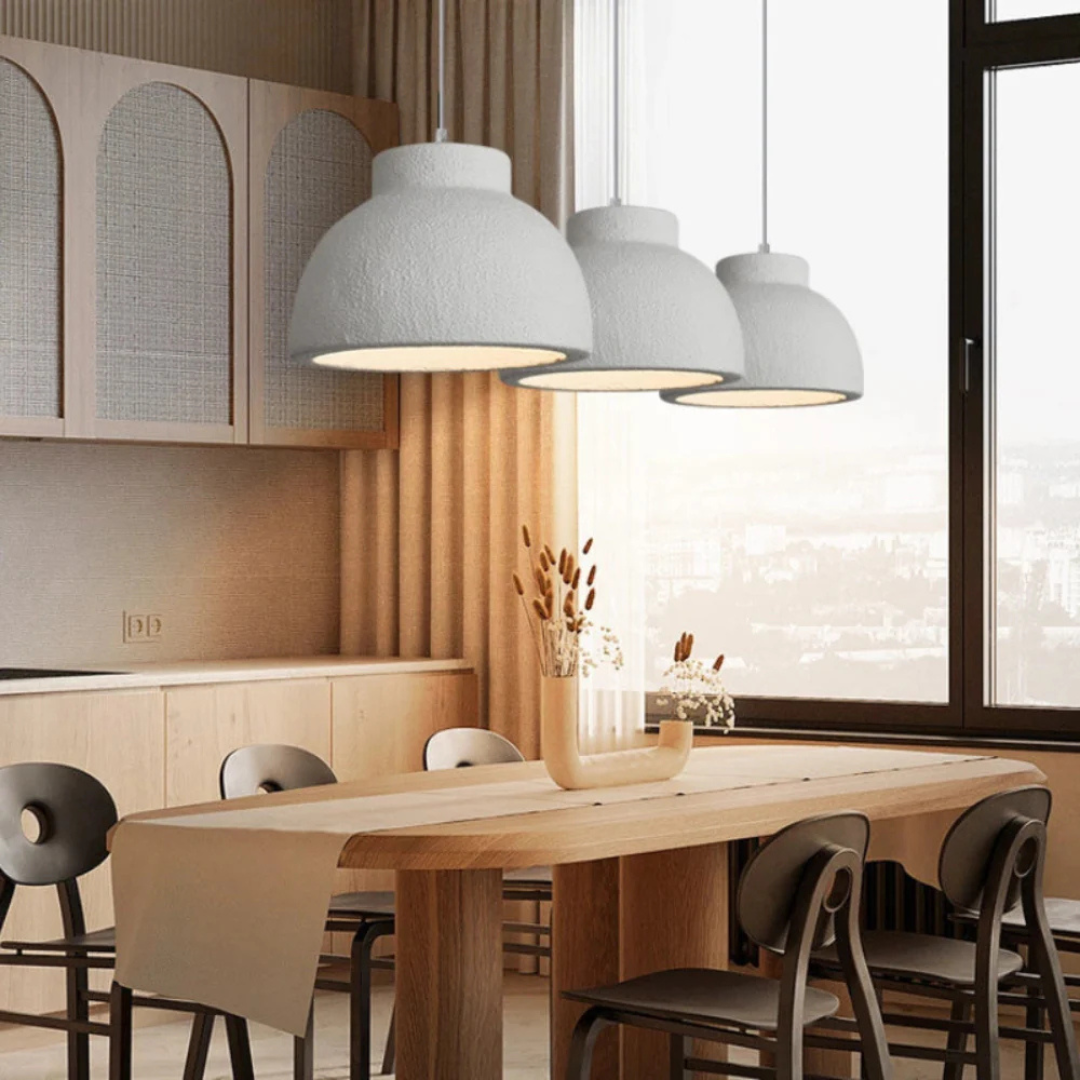 Swala | Minimalistyczna skandynawska styropianowa lampa wisząca
