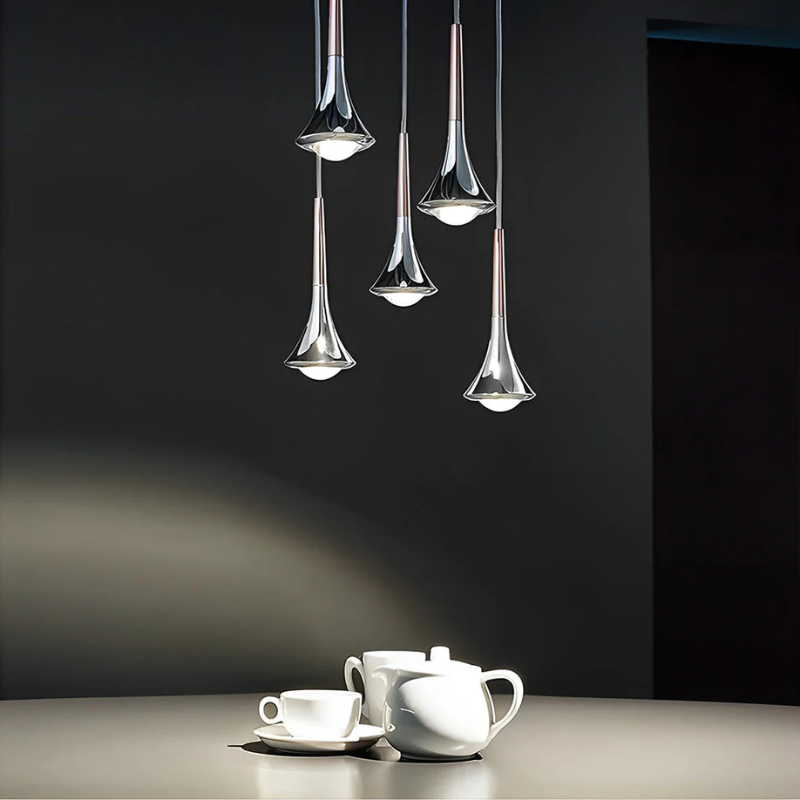 Floriva | Lampa wisząca w kształcie trąbki