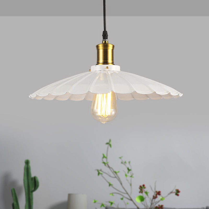 Bellavue | Lampa wisząca z kloszem w kształcie muszli