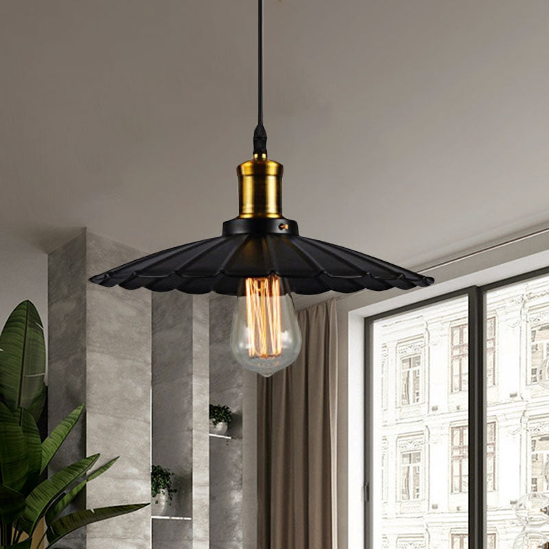 Bellavue | Lampa wisząca z kloszem w kształcie muszli